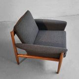 Scandinavian Modern Teak Lounge Chair By Grete Jalk