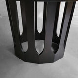 Harvey Probber Oval Rosewood Extension Dining Table With Cut-Out Base