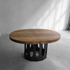 Harvey Probber Oval Rosewood Extension Dining Table With Cut-Out Base