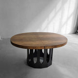 Harvey Probber Oval Rosewood Extension Dining Table With Cut-Out Base