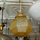 Amber Glass Pendant