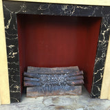 Beige Art Deco Mantel Surround