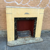 Beige Art Deco Mantel Surround