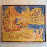 Brooklyn Bridge Oil Painting