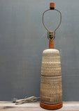 Tall Earthen Martz Lamp