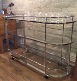 Chrome Bar Cart