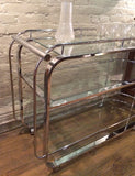 Chrome Bar Cart