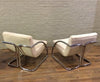 Chrome Upholstered Chairs