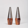 Rosewood Salt and Pepper Shakers