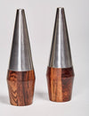 Rosewood Salt and Pepper Shakers