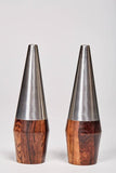 Rosewood Salt and Pepper Shakers