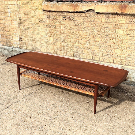 Vintage DUX Danish Modern Coffee Table cityFoundry
