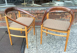 Barrel Back Danish Chairs