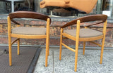 Barrel Back Danish Chairs