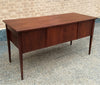 Double Drawer Walnut Desk