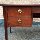 Double Drawer Walnut Desk