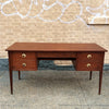 Double Drawer Walnut Desk