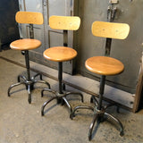 Custom Adjustable Drafting Stools
