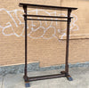 Custom Mahogany Entryway Coat Rack