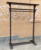 Custom Mahogany Entryway Coat Rack