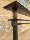 Custom Mahogany Entryway Coat Rack