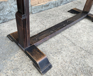 Custom Mahogany Entryway Coat Rack