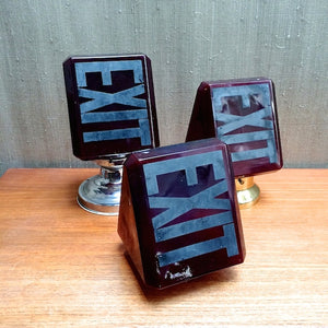 Triangular Wall Mount Exit Lights