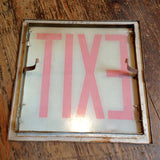 Framed Exit Sign