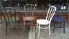 French Metal Café Chairs