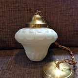 Frosted Glass Pendant