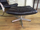Hans Kaufeld Rocking Chair And Ottoman