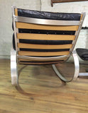 Hans Kaufeld Rocking Chair And Ottoman