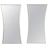 Aluminum Hourglass Mirrors