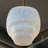 Art Deco Layered Opaline Glass Pendant Light