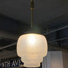 Art Deco Layered Opaline Glass Pendant Light