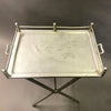 Brushed Aluminum Tray Table By Mary Wright For Everlast