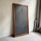 Large Industrial Framed Slate Chalkboard