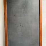 Large Industrial Framed Slate Chalkboard