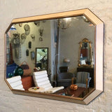 Leather Shagreen Mirror