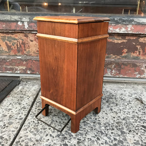 Walnut Waste Bin