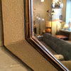 Leather Shagreen Mirror