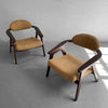Pair Of Captain Armchairs By Adrain Pearsall For Craft Associates