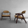 Pair Of Captain Armchairs By Adrain Pearsall For Craft Associates