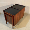 Danish Modern Rosewood Dry Bar Cart by Niels Erik Glasdam Jensen