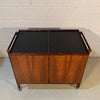 Danish Modern Rosewood Dry Bar Cart by Niels Erik Glasdam Jensen