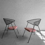 Wrought Iron Patio Chairs By Maurizio Tempestini For Salterini