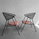 Wrought Iron Patio Chairs By Maurizio Tempestini For Salterini