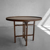 Arts And Crafts Oval Walnut Side Table