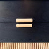 American of Martinsville Faux Bamboo Highboy Dresser