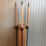 Alessandro Oak Fireplace Tools